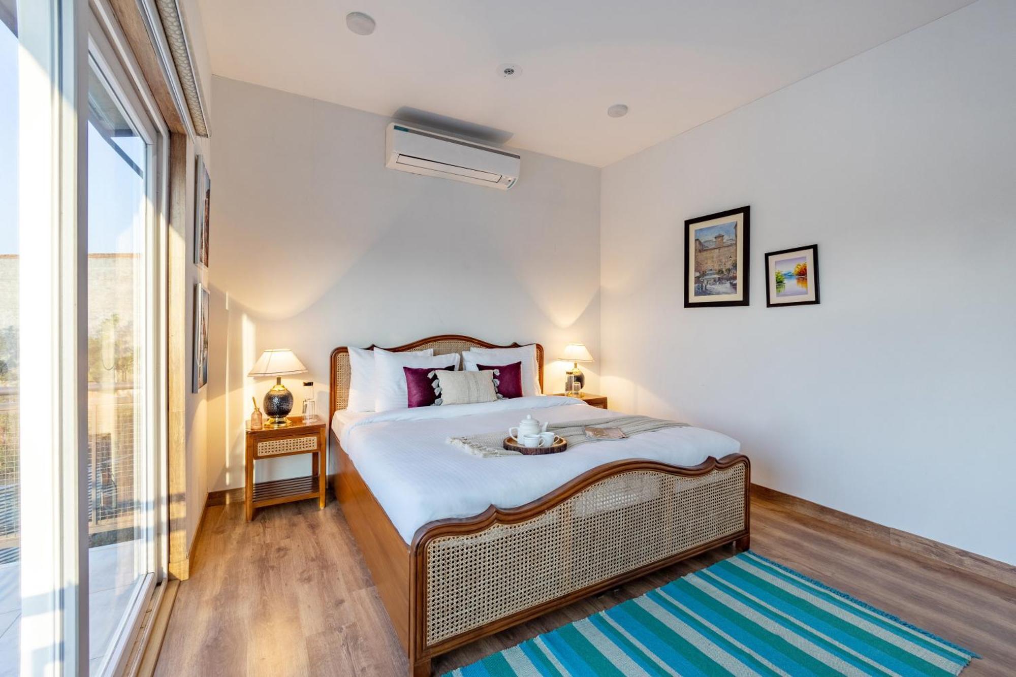 Elivaas Hidden Oasis 4Bhk With Pool, Mud House & Container House Villa Dhauj Luaran gambar